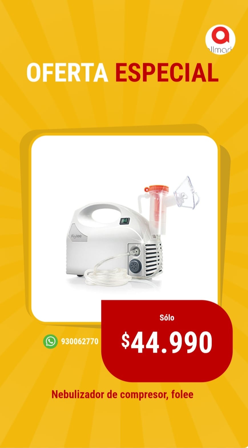 Nebulizador compresor folee